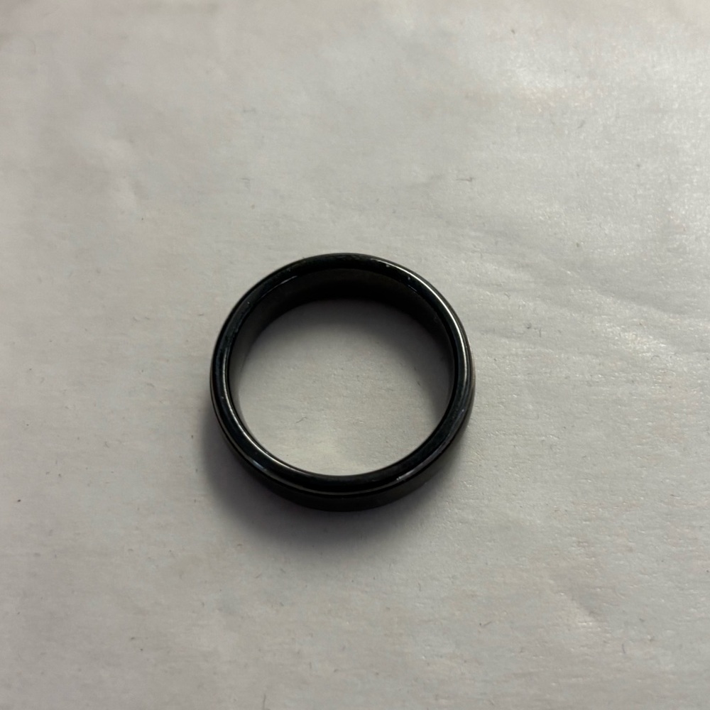 Black Tungsten Men’s Ring Sz11